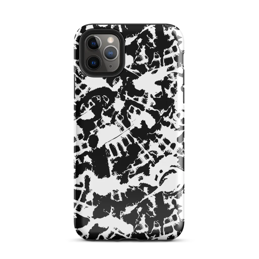 Noir Shatter on Tough Case for iPhone® — Front