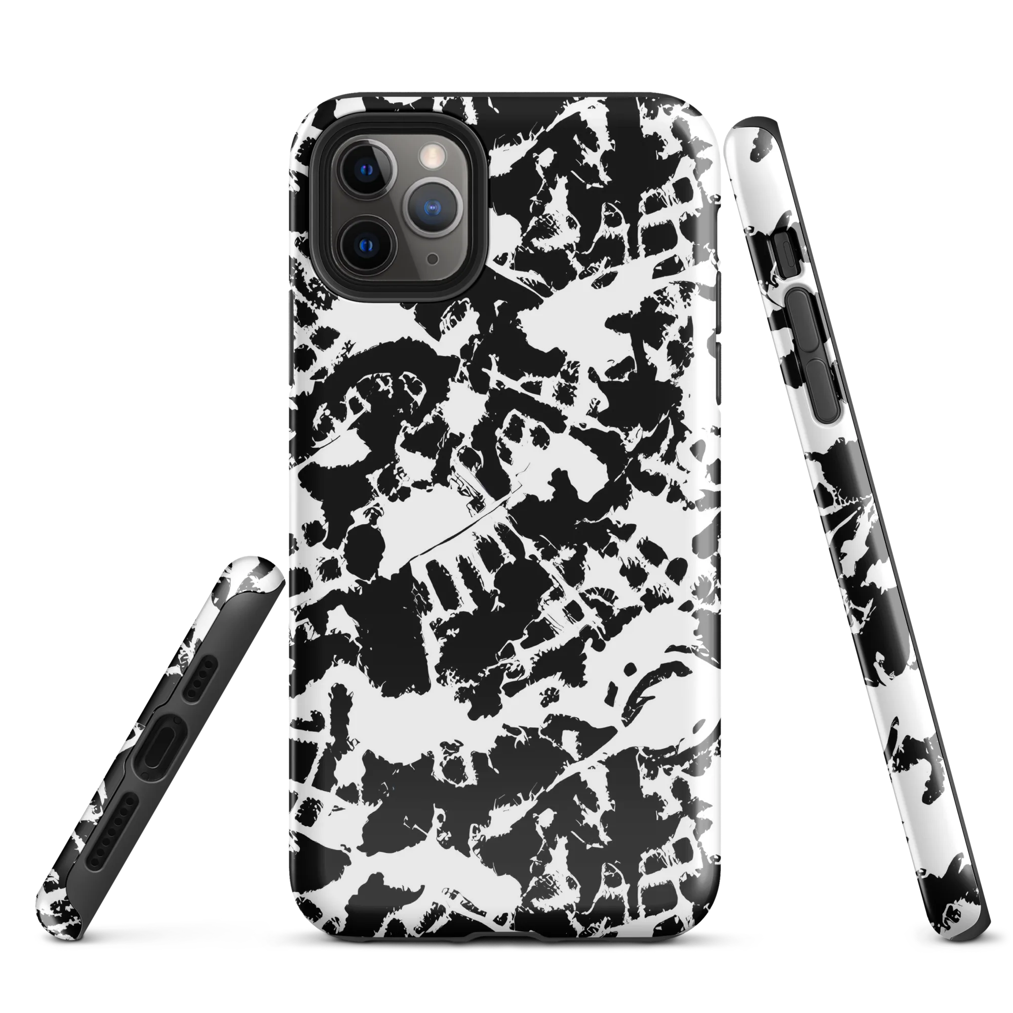 Noir Shatter on Tough Case for iPhone® — Front