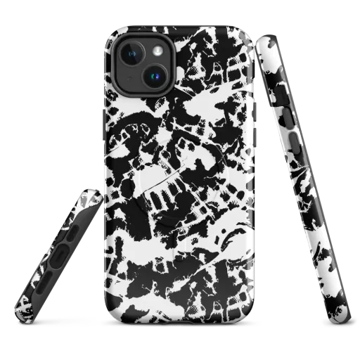 Noir Shatter on a MagSafe Tough Case for iPhone®