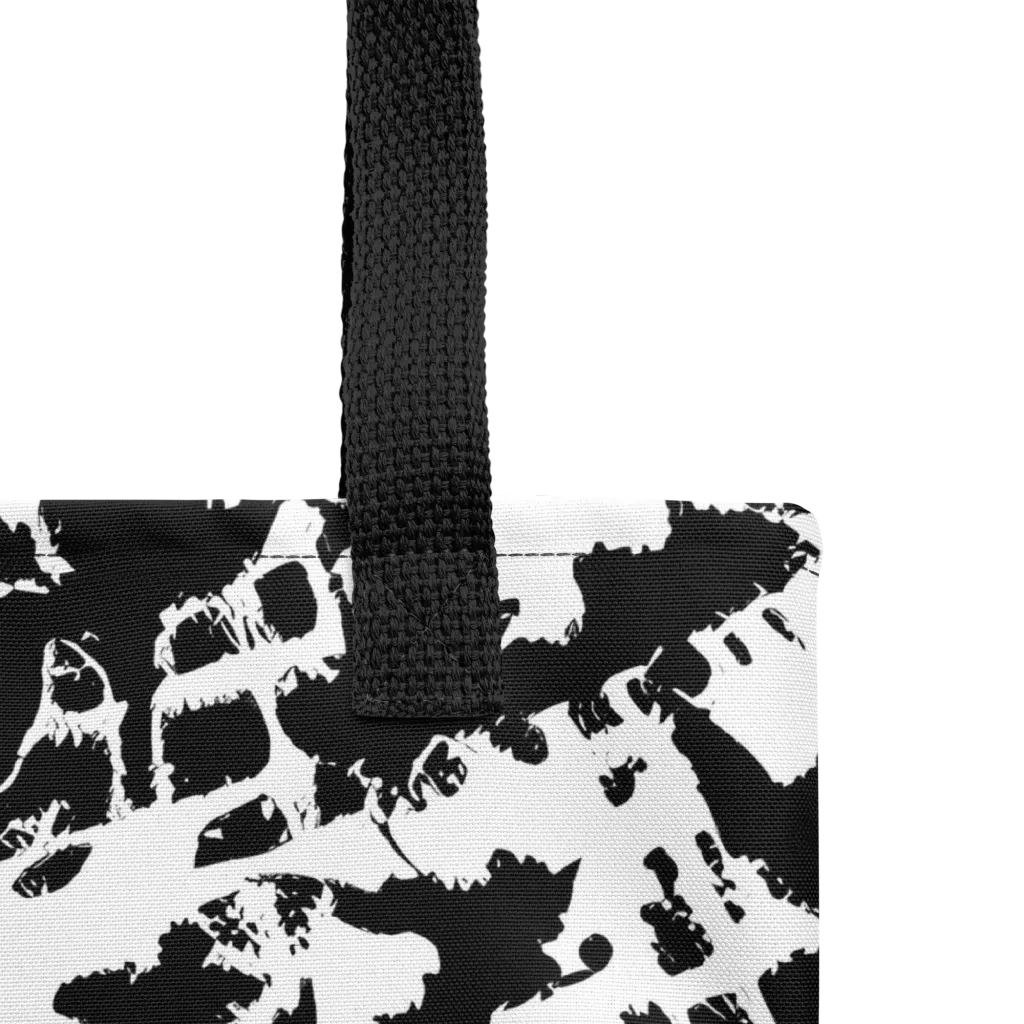 Noir Shatter on Tote Bag — Product details