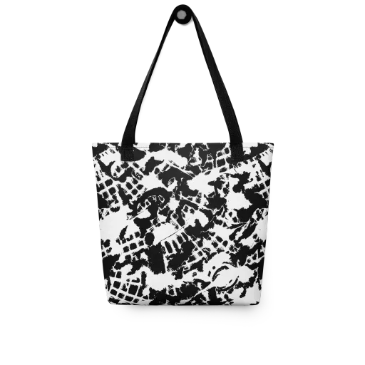 Noir Shatter on a Tote Bag