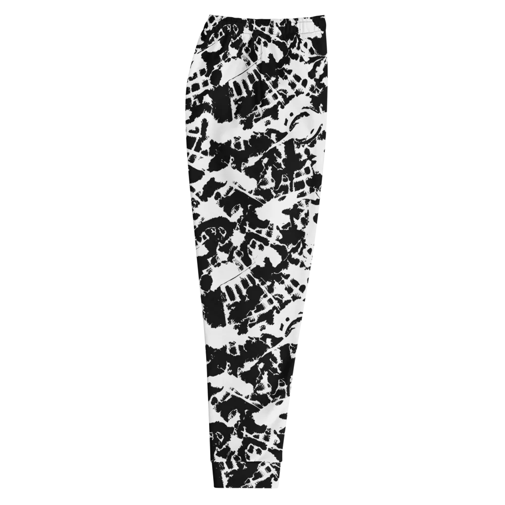 Noir Shatter on Men's Joggers — Right