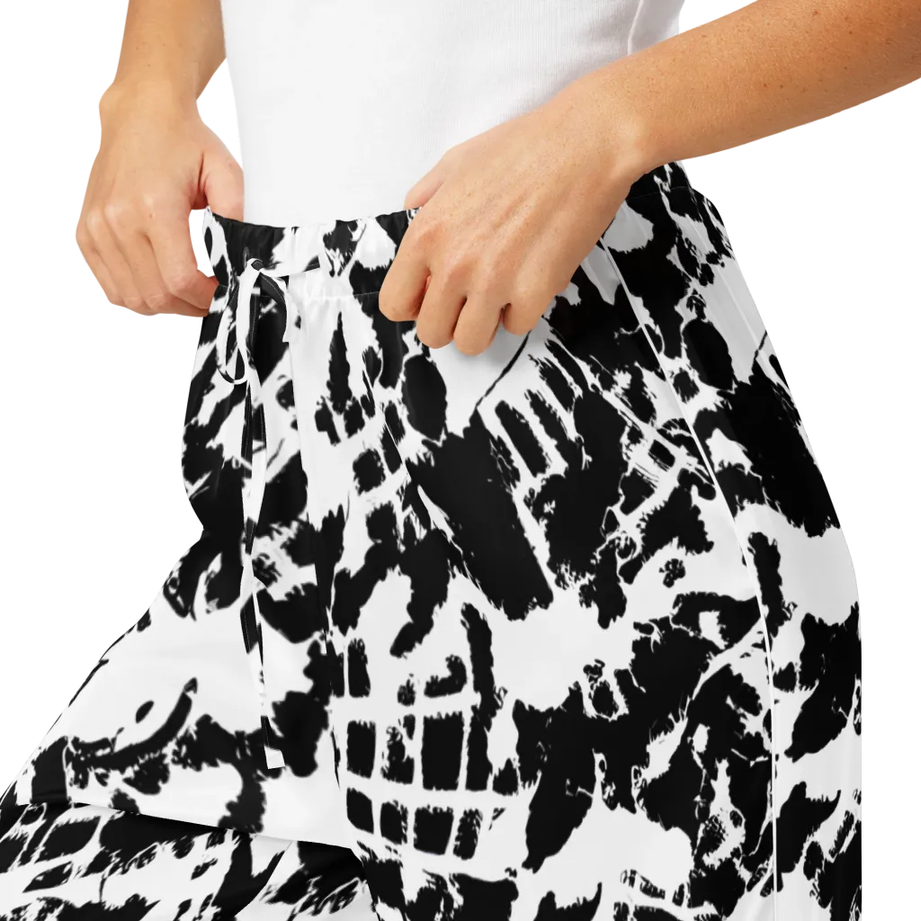 Noir Shatter on Women's Pajama Pants — Product details