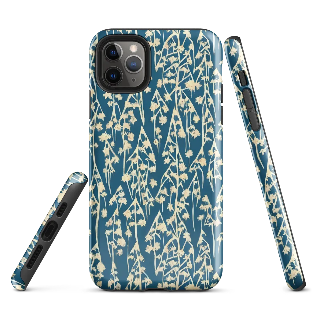 Teal Meadow on Tough Case for iPhone® — Front