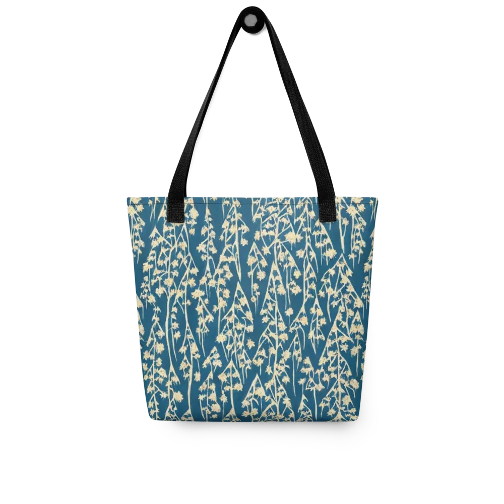 Teal Meadow on Tote Bag — Front