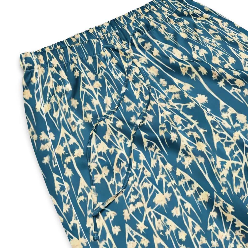 Teal Meadow on Women's Pajama Pants — Product details