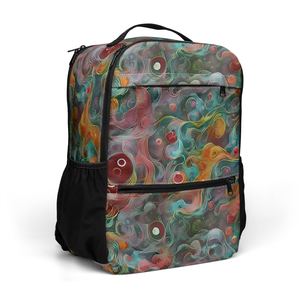 Molten Tidalwave on Utility Backpack — Right Front