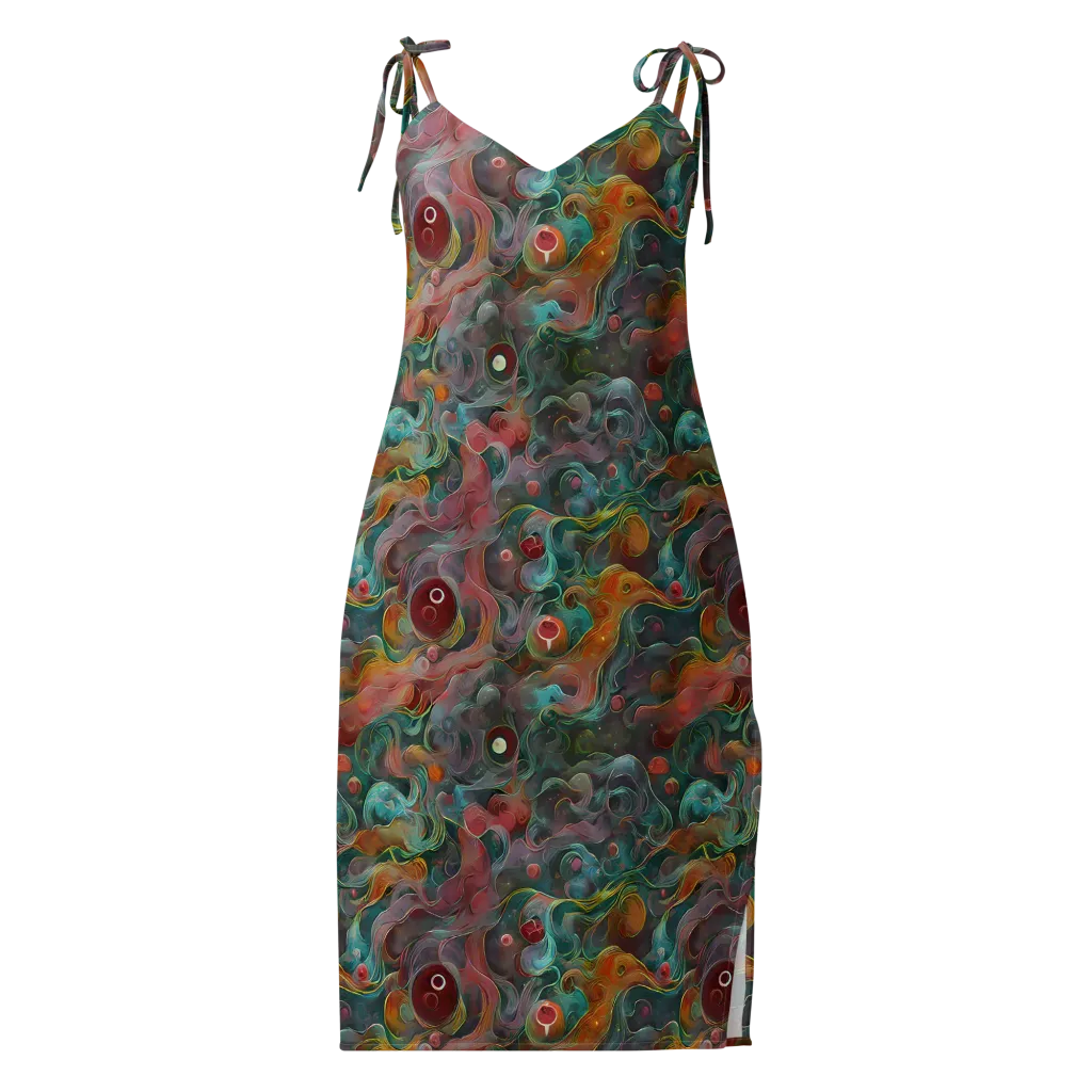 Molten Tidalwave on Slip Dress — Front