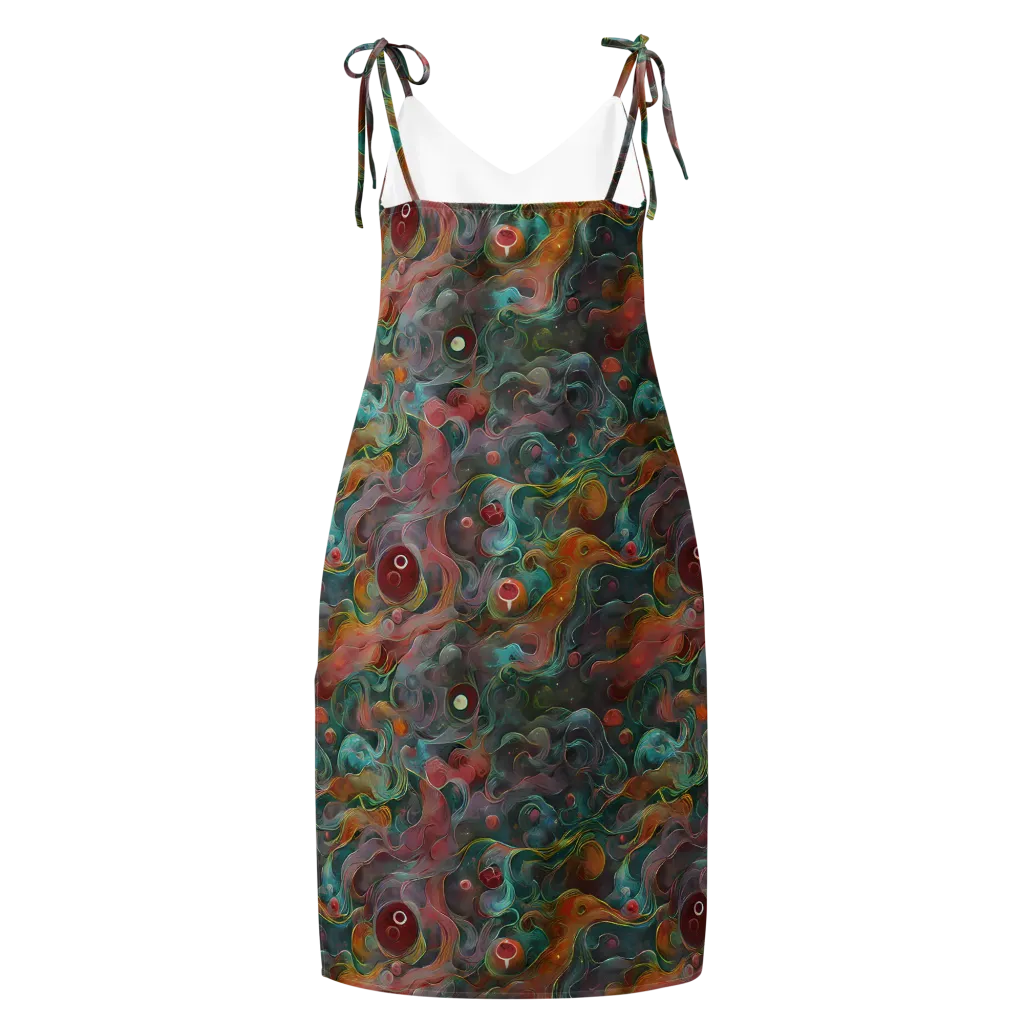Molten Tidalwave on Slip Dress — Back