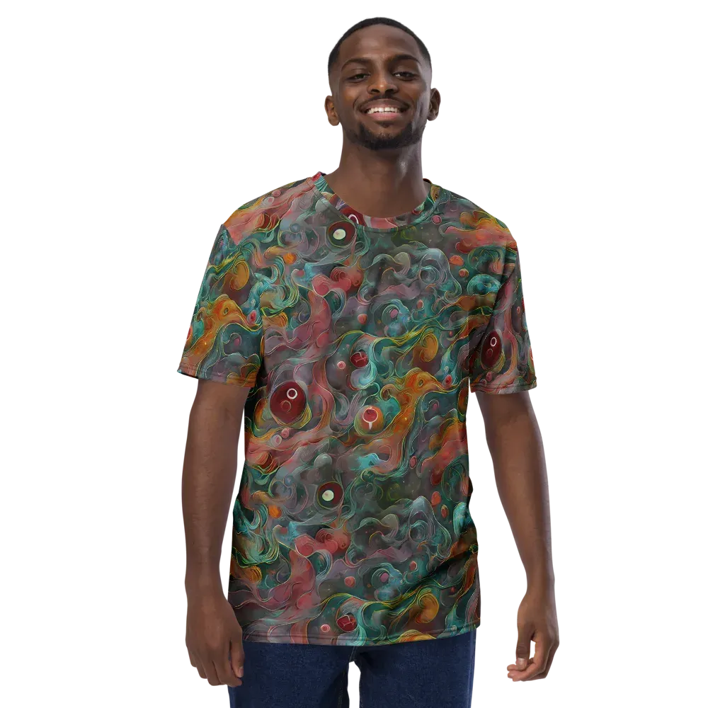 Molten Tidalwave on Men's Crew Neck T-Shirt — Front