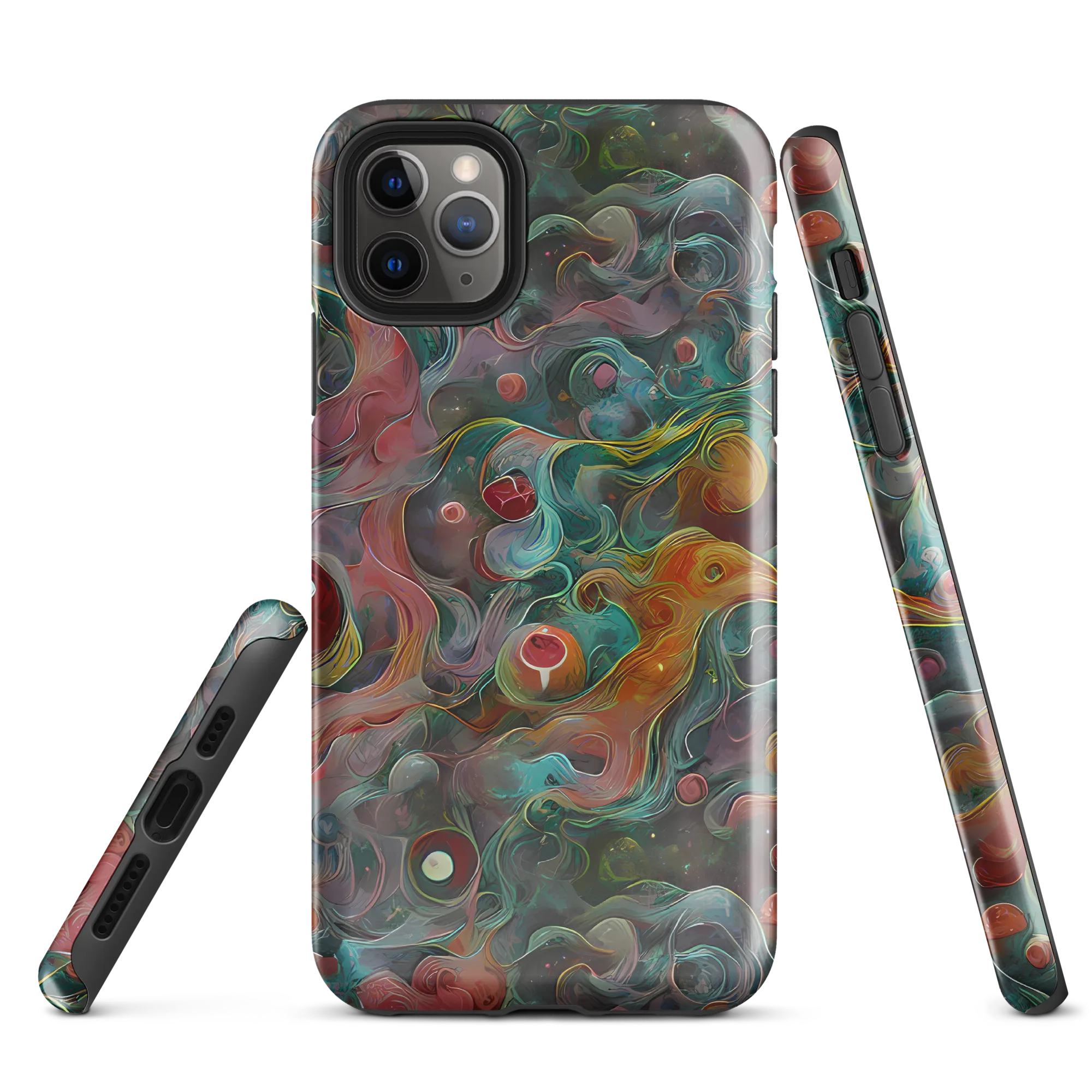 Molten Tidalwave on Tough Case for iPhone® — Front