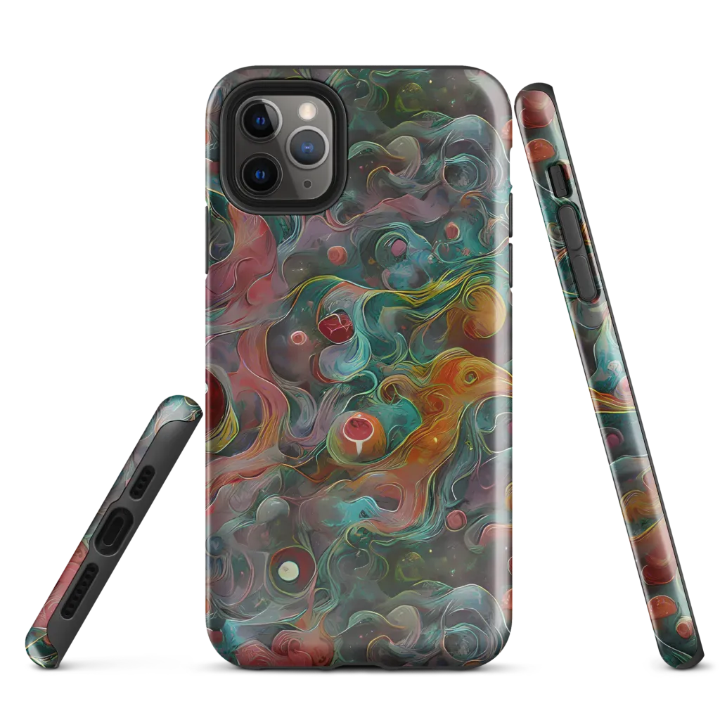Molten Tidalwave on Tough Case for iPhone® — Front