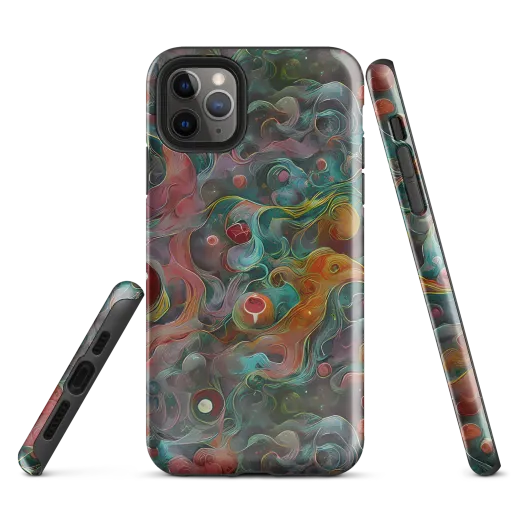 Molten Tidalwave on a Tough Case for iPhone®