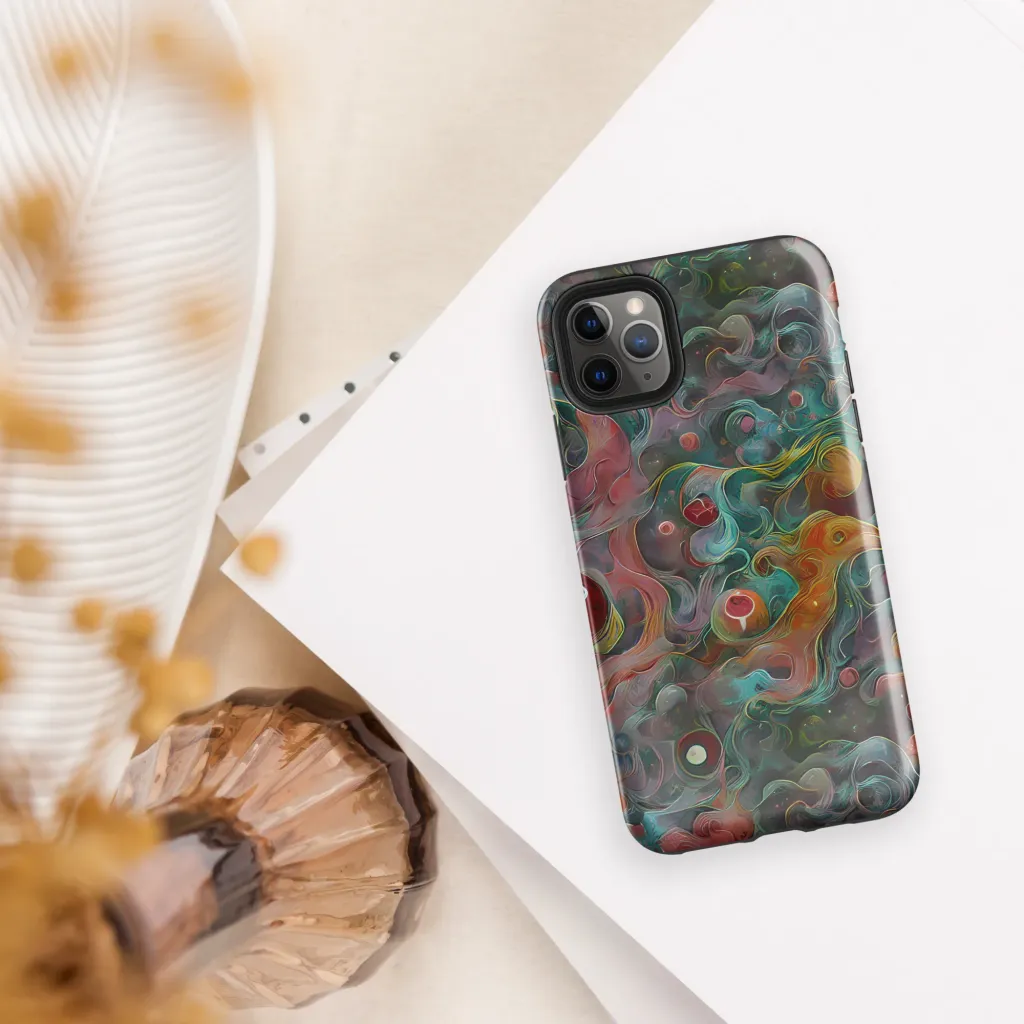 Molten Tidalwave on Tough Case for iPhone® — Front