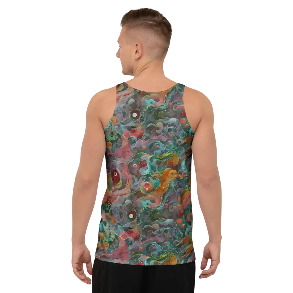 Molten Tidalwave on Men's Tank Top — Back