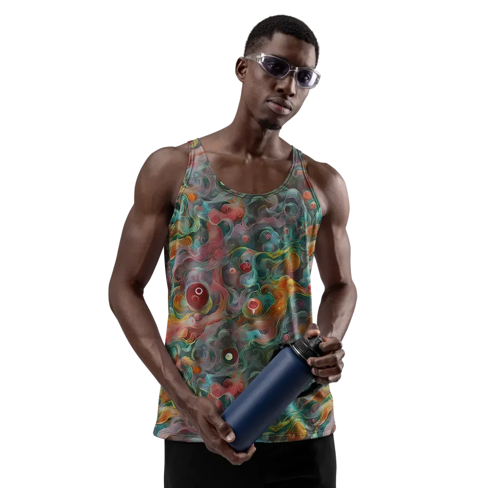 Molten Tidalwave on Men's Tank Top — Front