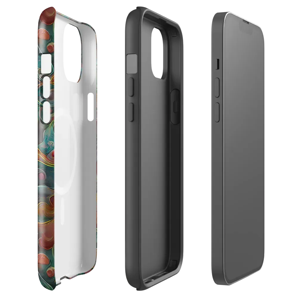 Molten Tidalwave on MagSafe Tough Case for iPhone® — Front