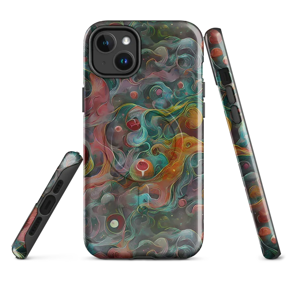 Molten Tidalwave on MagSafe Tough Case for iPhone® — Front