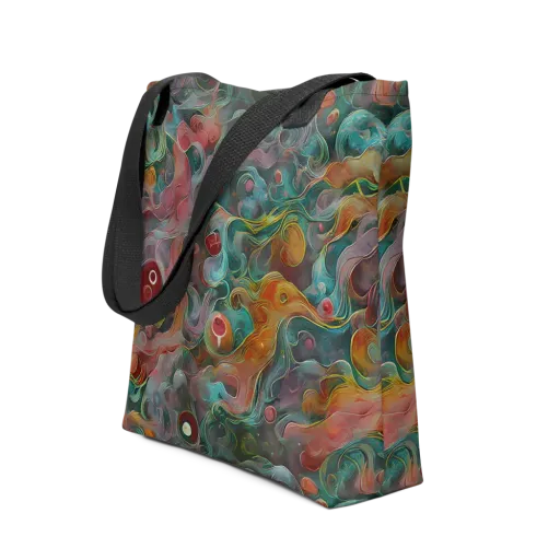 Molten Tidalwave on a Tote Bag