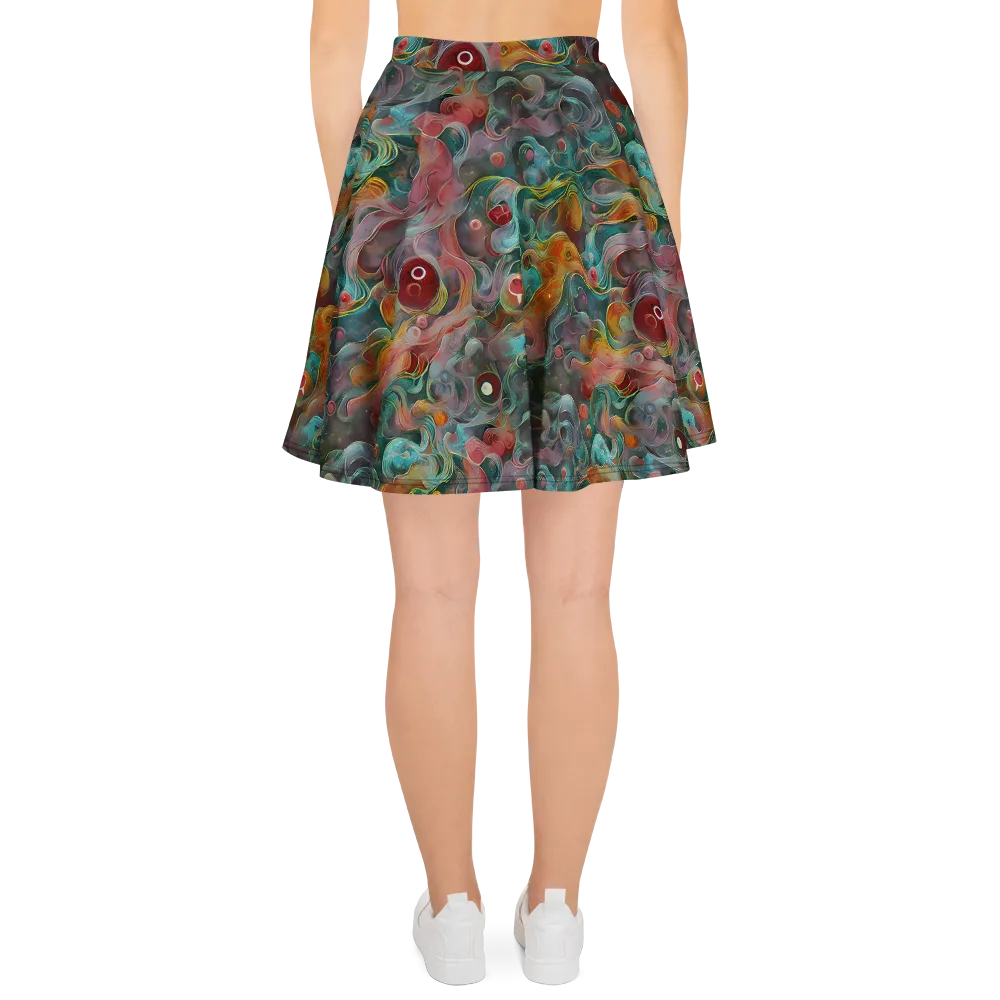 Molten Tidalwave on Skater Skirt — Back