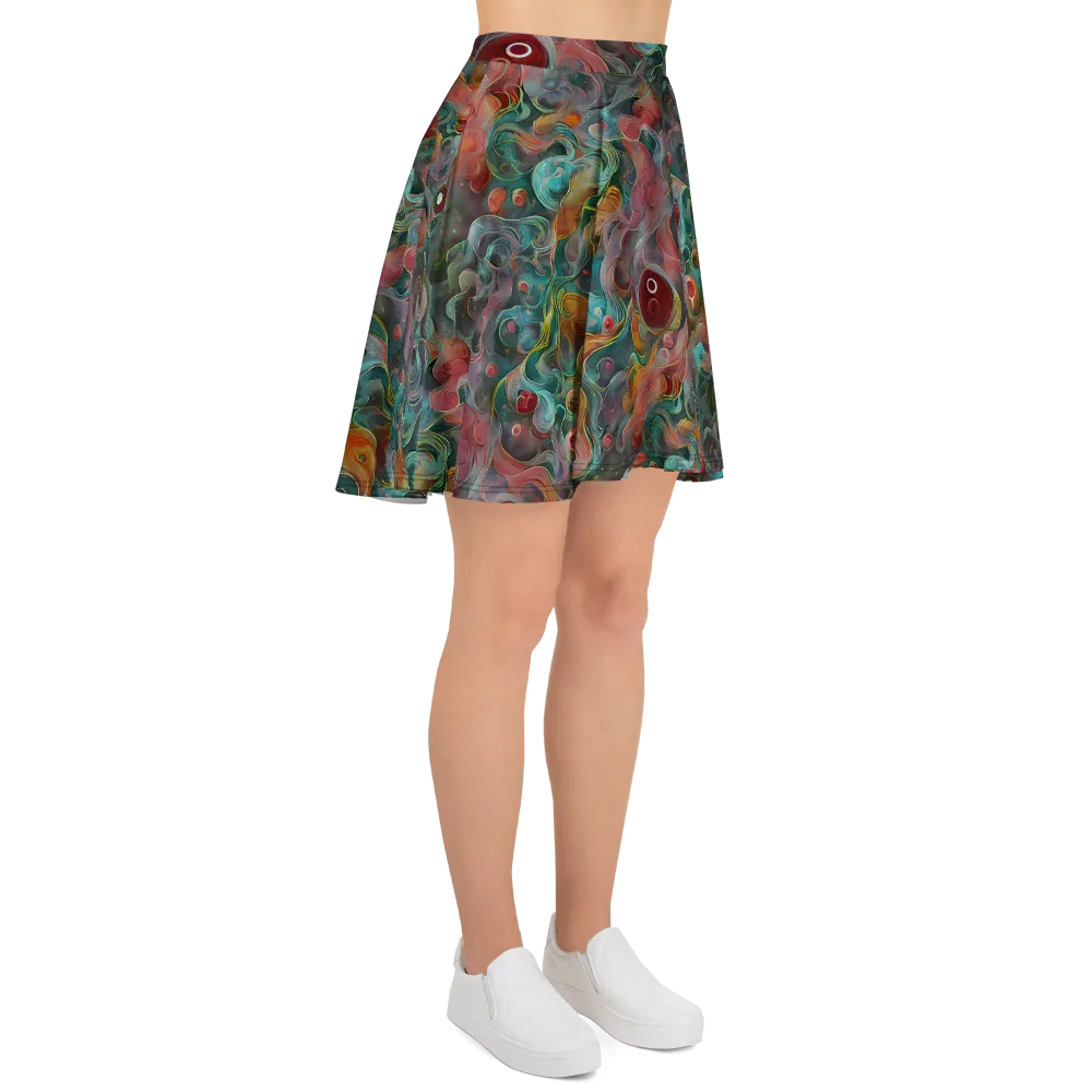 Molten Tidalwave on Skater Skirt — Right