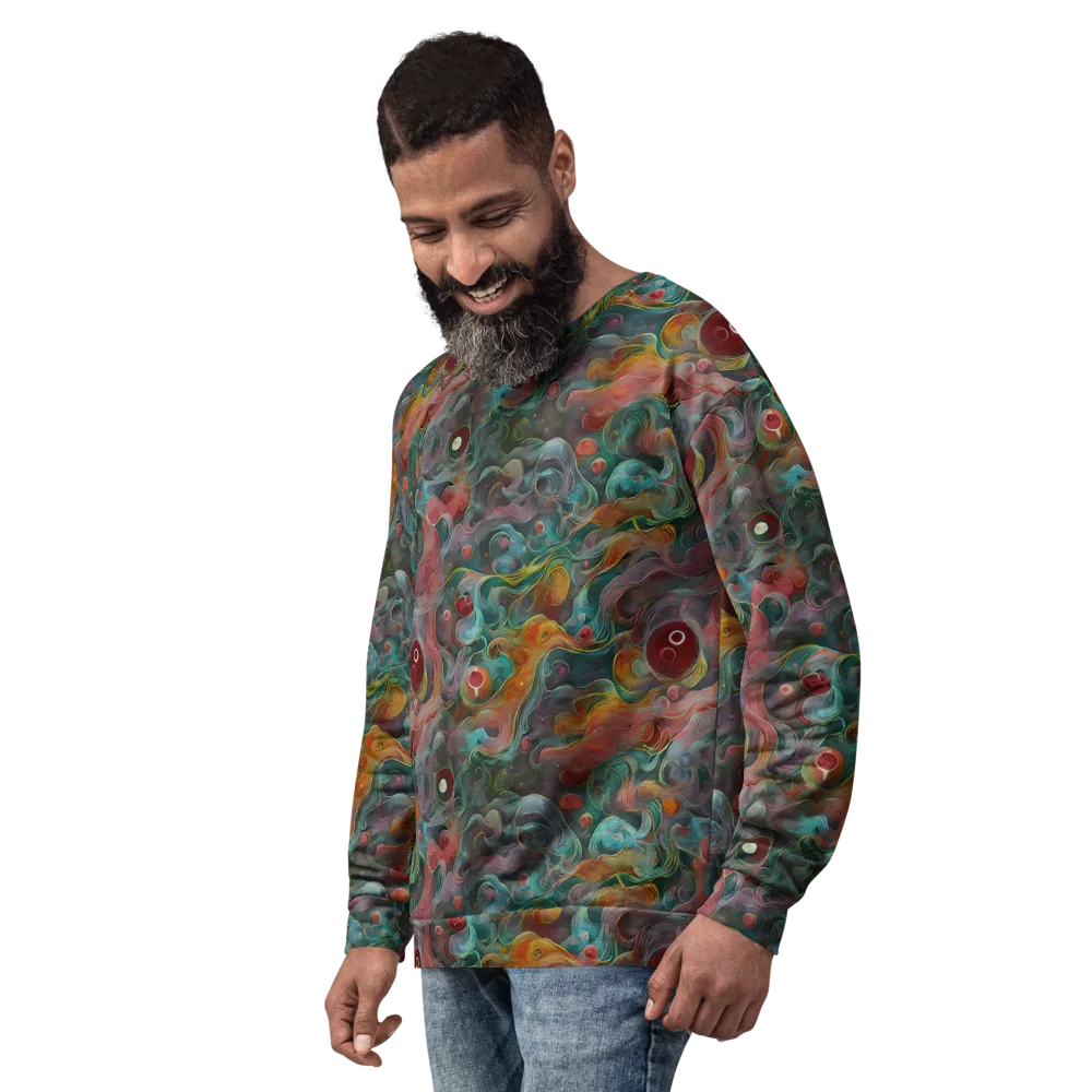 Molten Tidalwave on Sweatshirt — Left Front