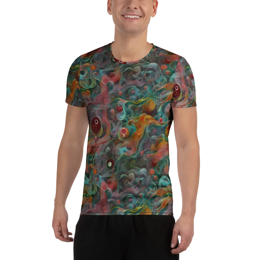 Molten Tidalwave on Men's Athletic T-Shirt — Front