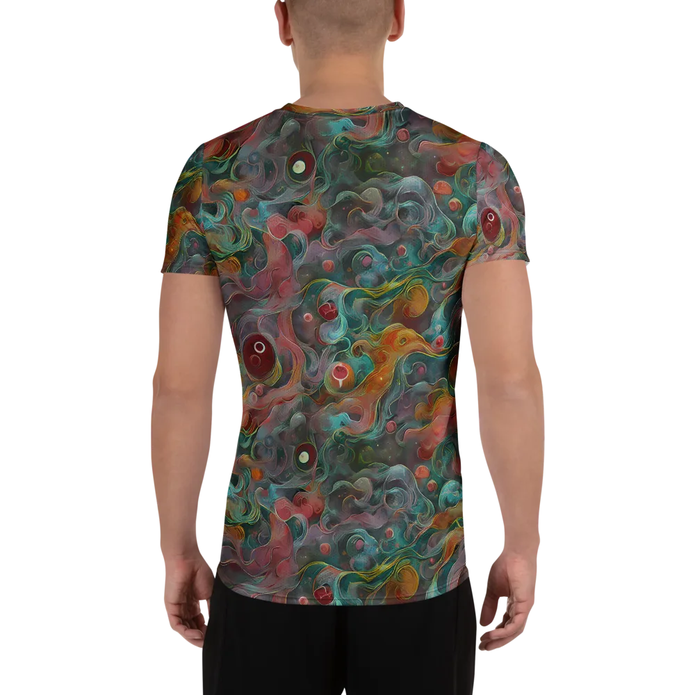 Molten Tidalwave on Men's Athletic T-Shirt — Back