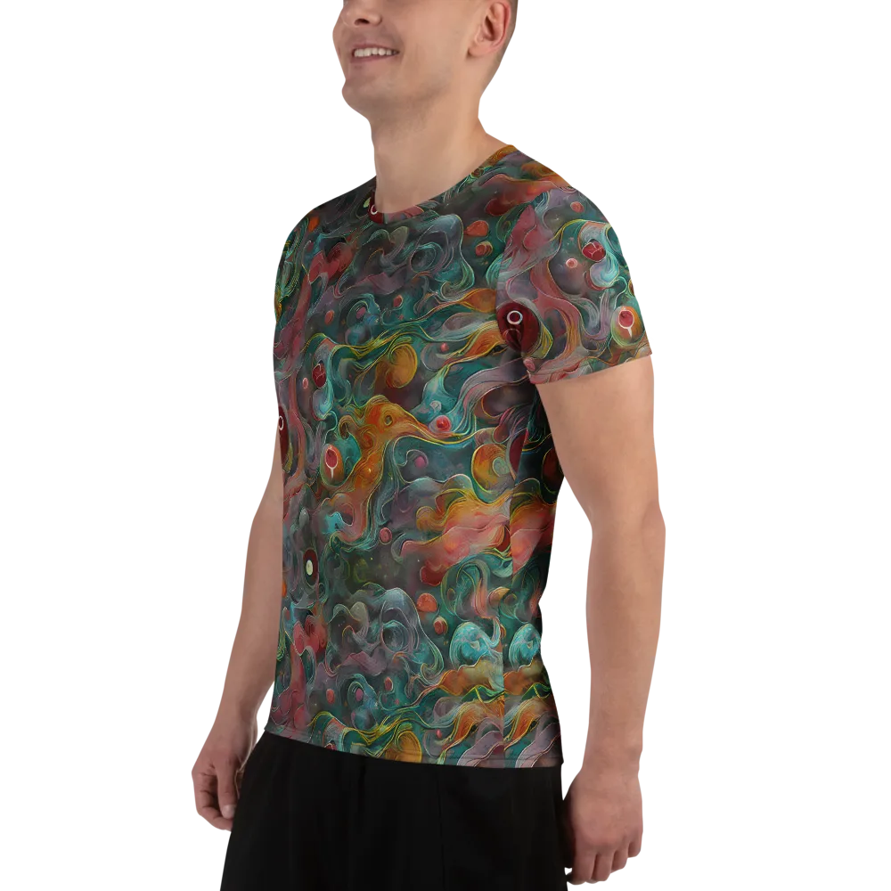 Molten Tidalwave on Men's Athletic T-Shirt — Left