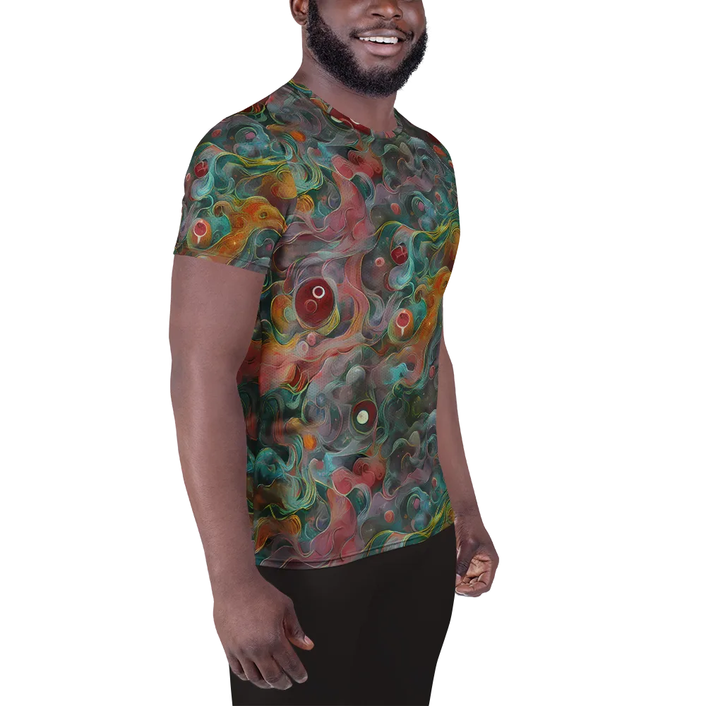 Molten Tidalwave on Men's Athletic T-Shirt — Right