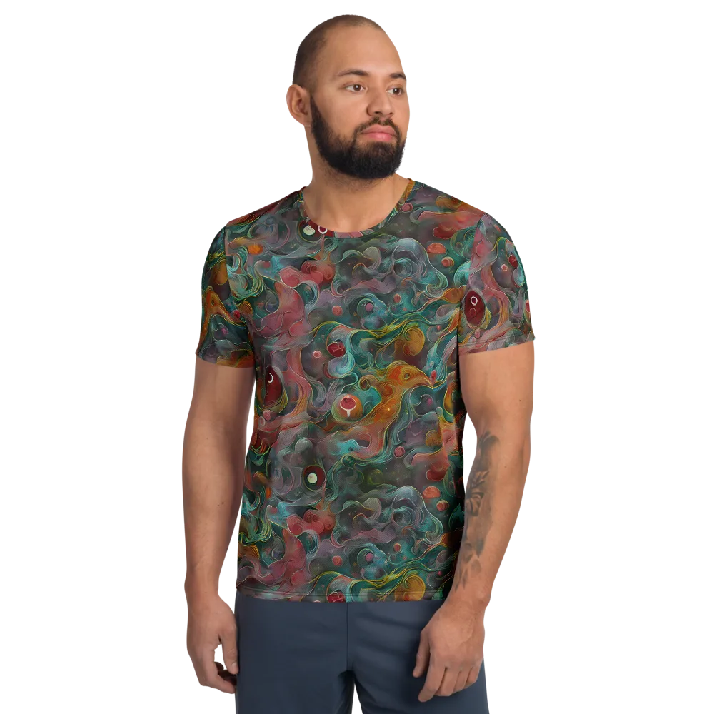 Molten Tidalwave on Men's Athletic T-Shirt — Front