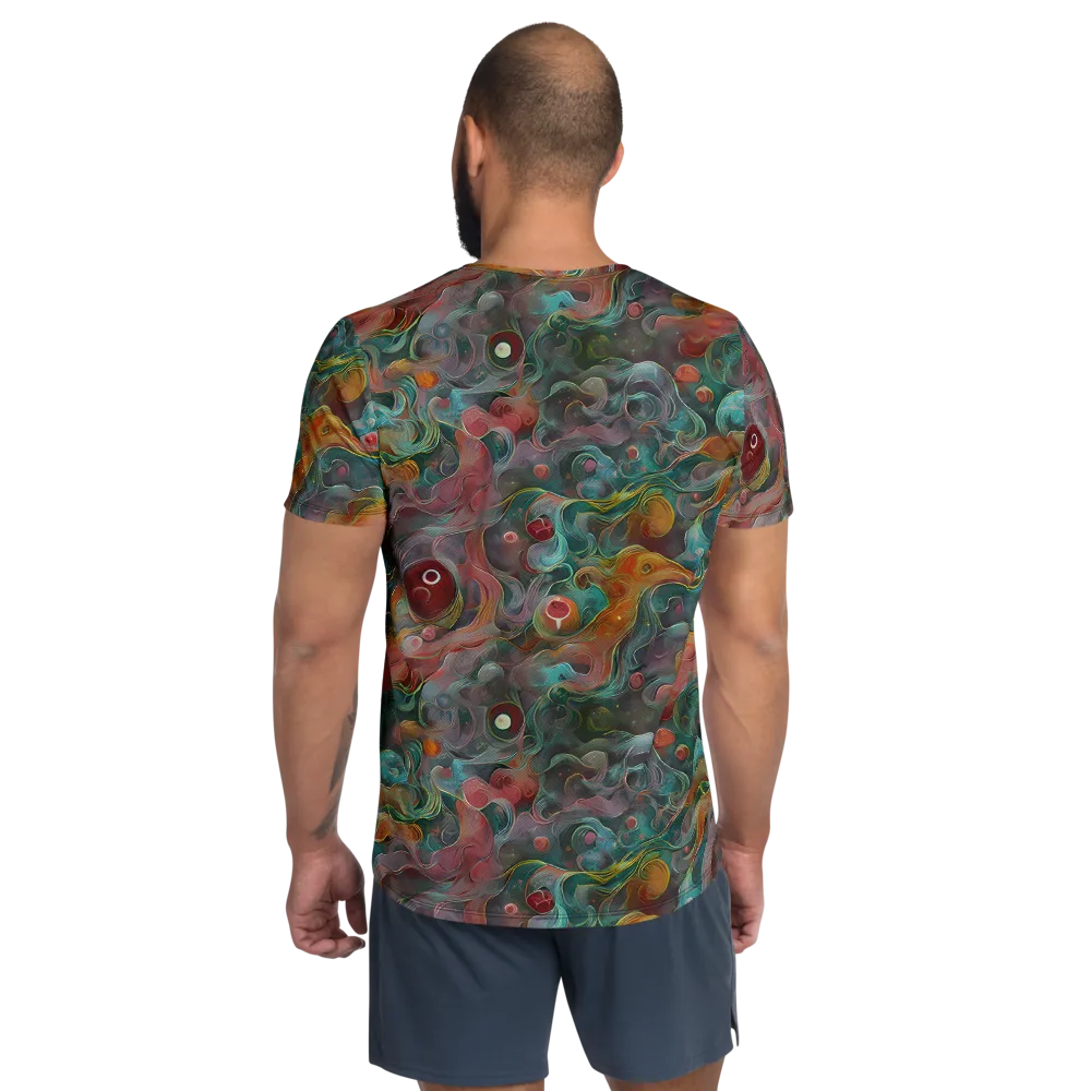 Molten Tidalwave on Men's Athletic T-Shirt — Back