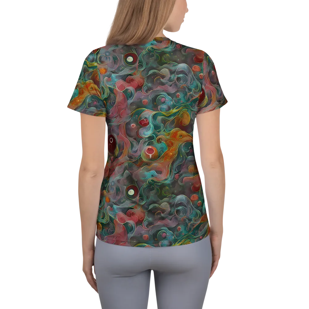 Molten Tidalwave on Women's Athletic T-Shirt — Back