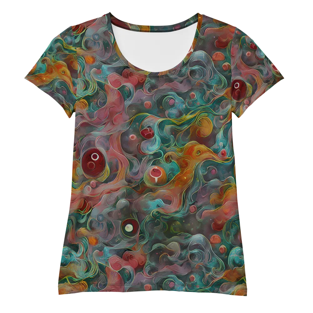 Molten Tidalwave on Women's Athletic T-Shirt — Front
