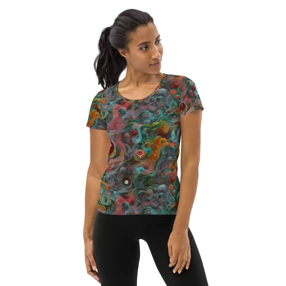 Molten Tidalwave on Women's Athletic T-Shirt — Front