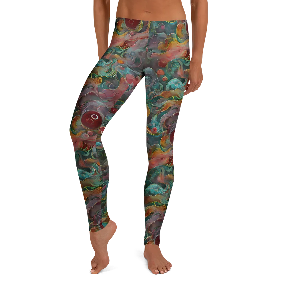 Molten Tidalwave on Leggings — Front