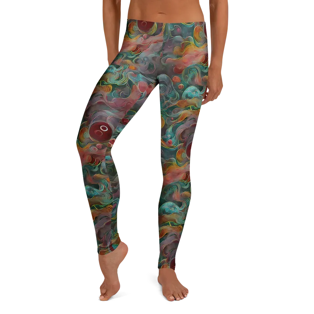 Molten Tidalwave on Leggings — Front