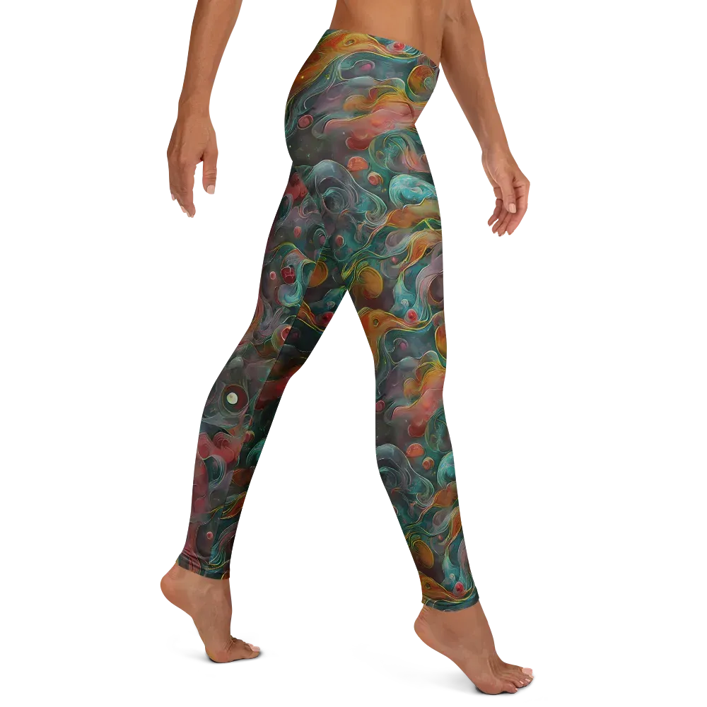 Molten Tidalwave on Leggings — Right