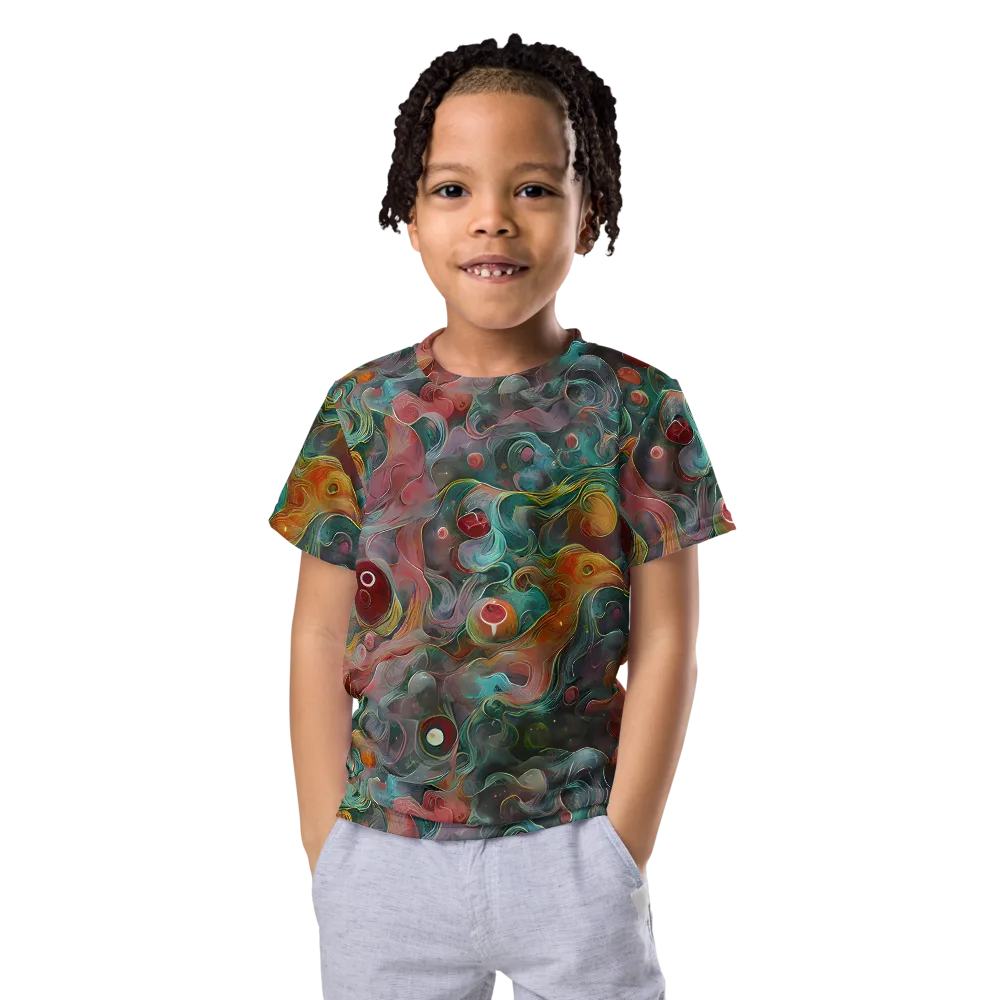 Molten Tidalwave on Kids Crew Neck T-Shirt — Front