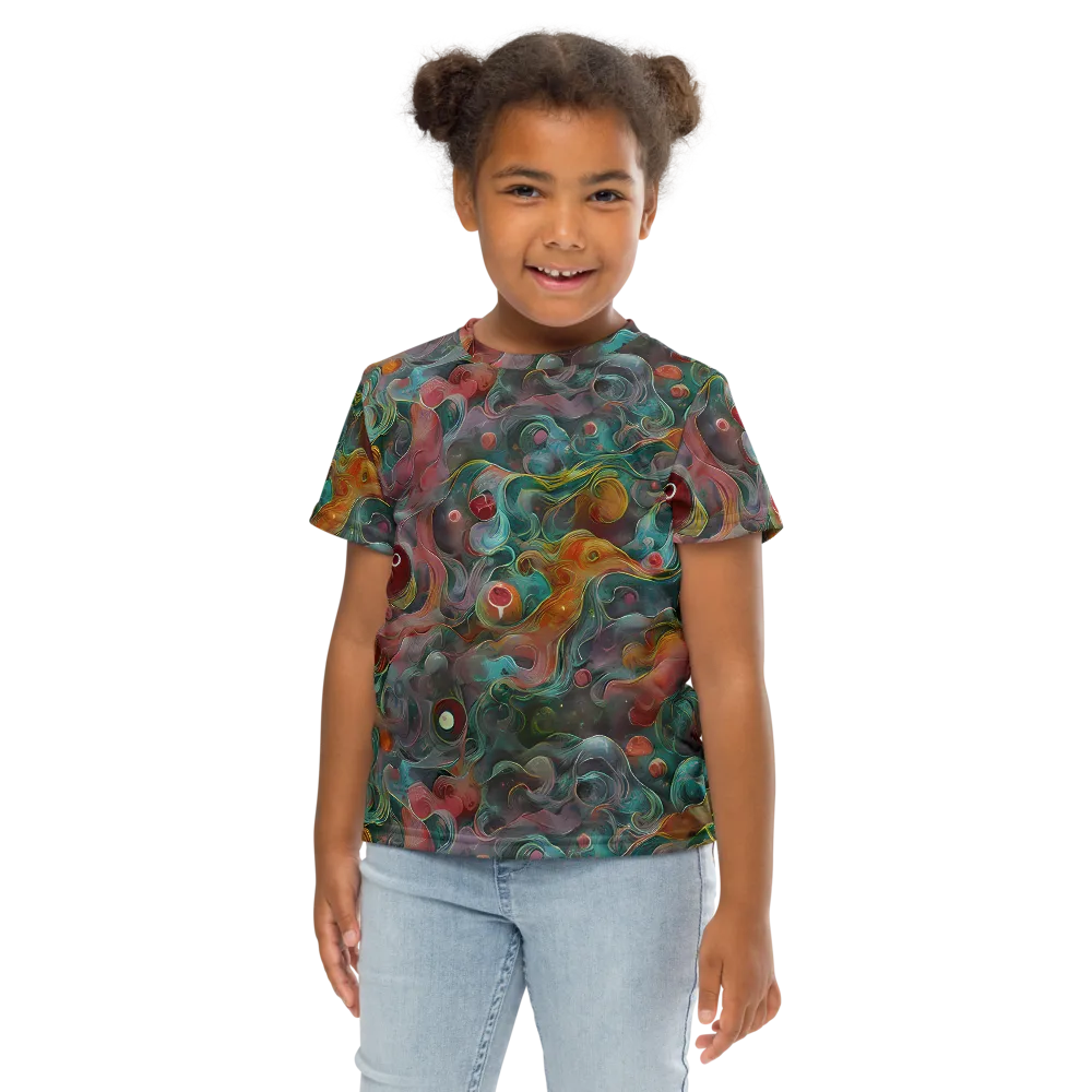 Molten Tidalwave on Kids Crew Neck T-Shirt — Front
