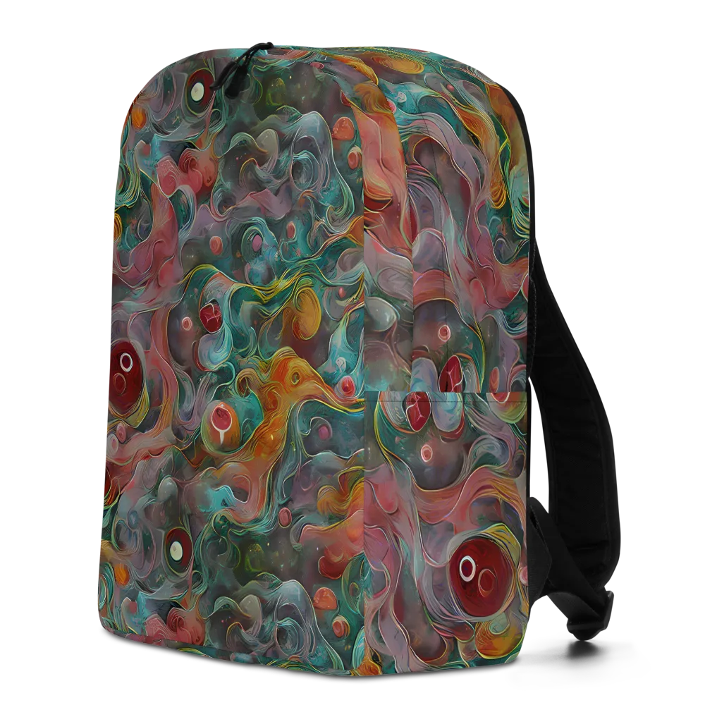 Molten Tidalwave on Minimalist Backpack — Left