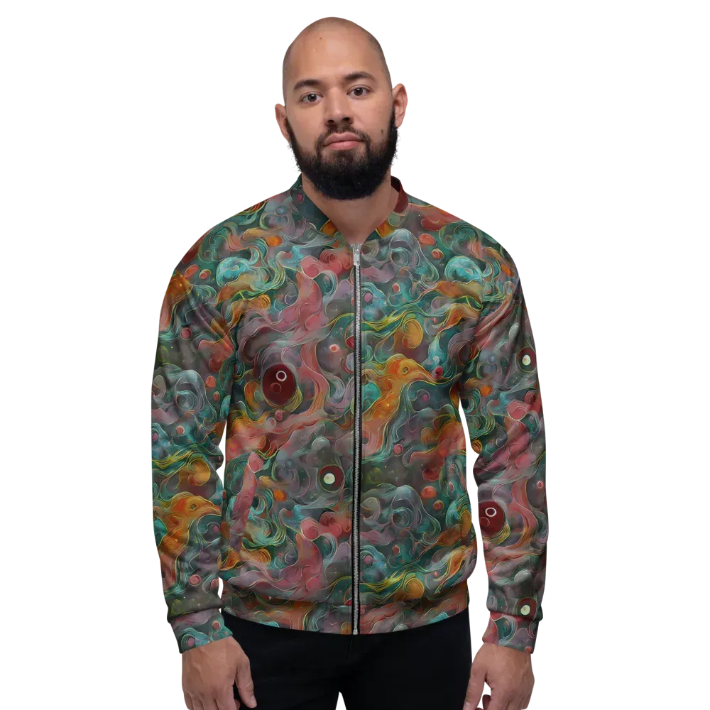 Molten Tidalwave on Bomber Jacket — Front