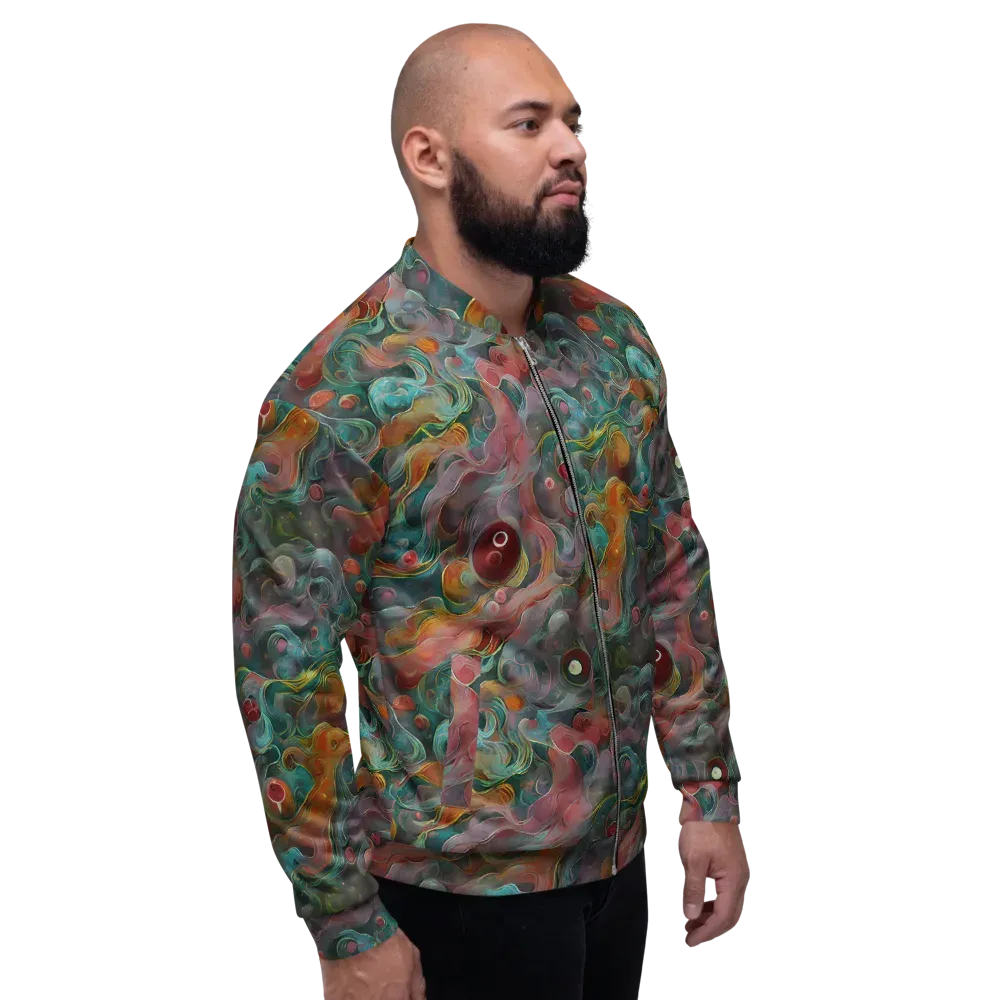 Molten Tidalwave on Bomber Jacket — Right