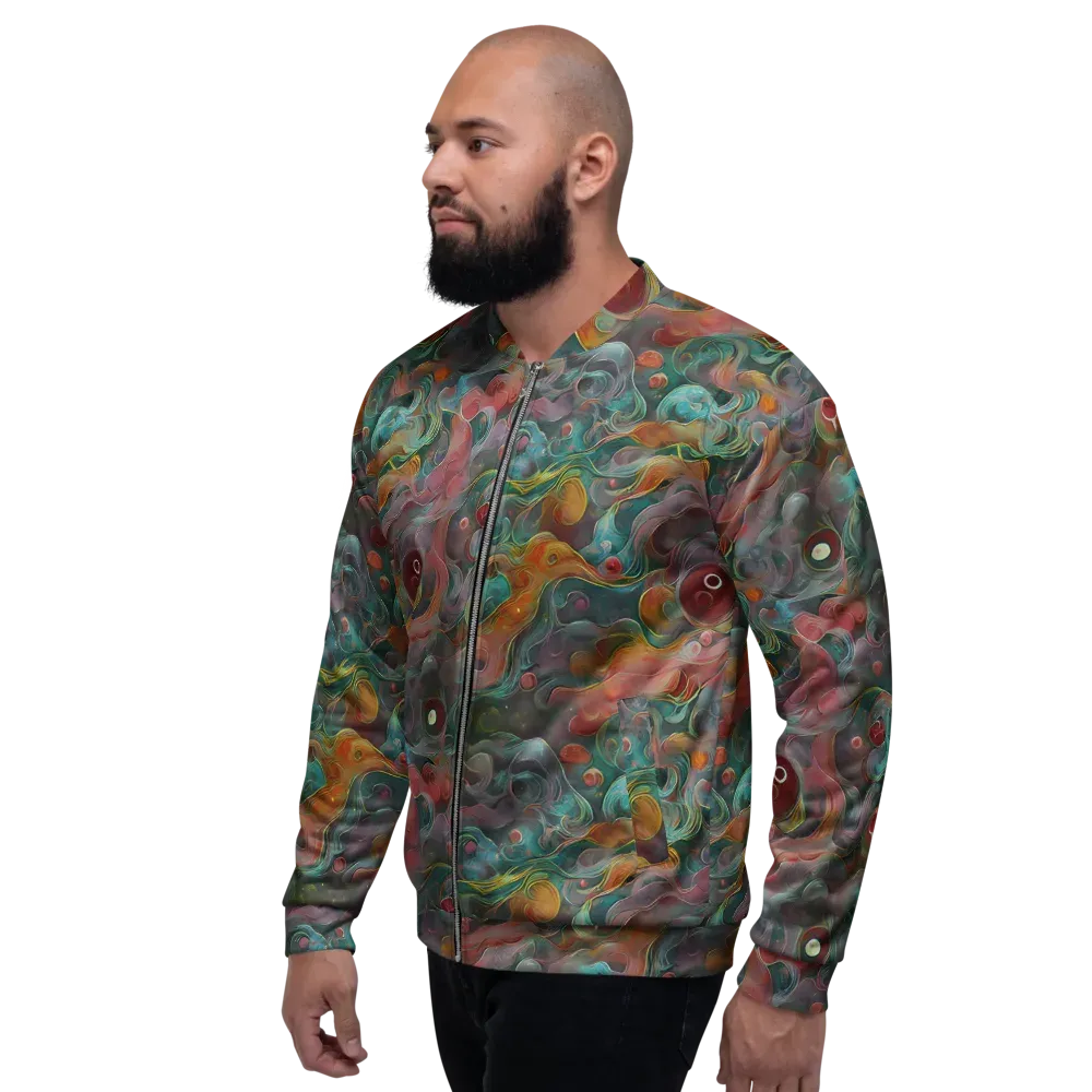 Molten Tidalwave on Bomber Jacket — Left