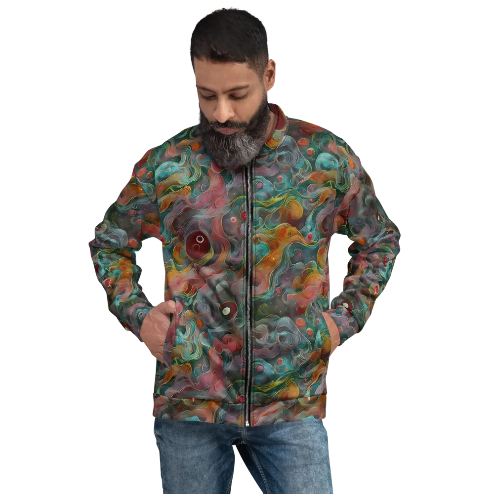 Molten Tidalwave on Bomber Jacket — Front
