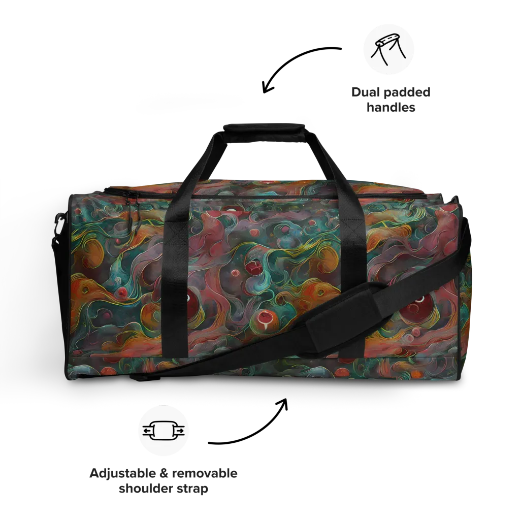 Molten Tidalwave on Duffle Bag — Front