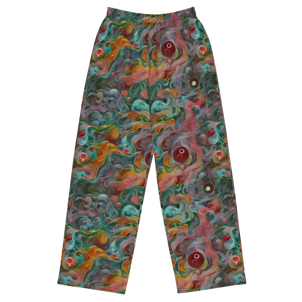 Molten Tidalwave on Wide-Leg Pants — Front