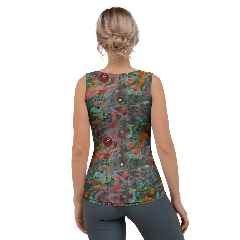 Molten Tidalwave on Women's Tank Top — Back