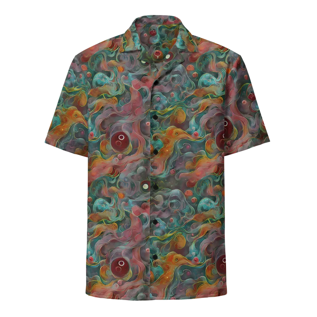Molten Tidalwave on Button Shirt — Front