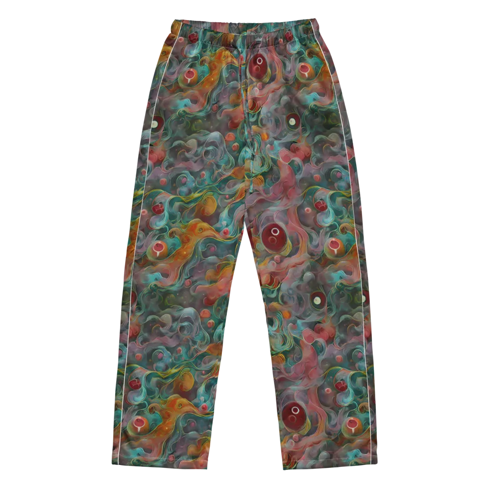 Molten Tidalwave on Women's Pajama Pants — Front